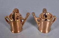 Gold watering cans salt & pepper shakers