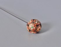 Hatpin with cloissone bead