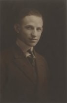 Portrait of George L. Harding as a young man