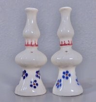 Oil lamps salt & pepper shakers