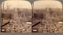 "From Ferry Building Tower up Market Street, San Francisco, Cal."