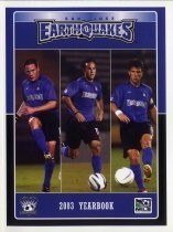 San Jose Earthquakes 2003 Yearbook