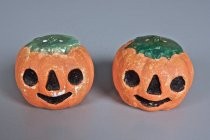 Jack-o-Lantern salt & pepper shakers