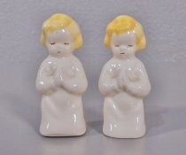 Praying children salt & pepper shakers