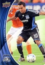 San Jose Earthquakes 2010 Upper Deck MLS trading cards