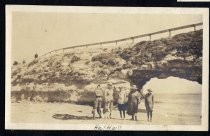 Group portrait on beach