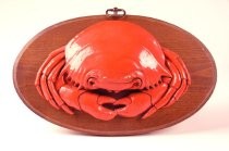 Mounted reproduction crab