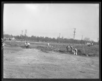 San Jose Municipal Rose Garden construction