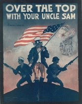 Over the top with your uncle sam
