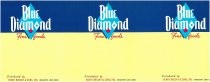 Blue Diamond Fine Foods label