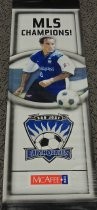 San Jose Earthquakes MLS Champions street banner