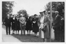 Dedication of Edwin Markham historic marker