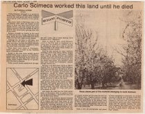 Carlo Scimeca worked this land until he died