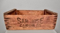 San Jose Canning Co. fruit lug