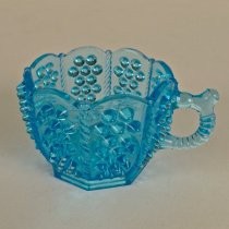 Hobnail glass punch cup