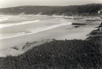 Sandy beach and coastline