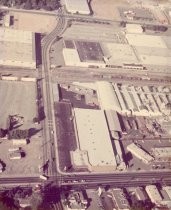 Aeriel view of Southern Lumber store and lot