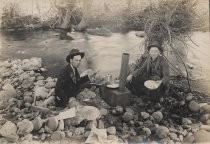 Breakfast by the Uvas Creek (Santa Cruz Mountains, Calif.)