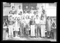 "Sunol School 1940" class portrait