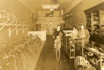 Interior of Maxwell's Cyclery (Third Street and Santa Clara Street)