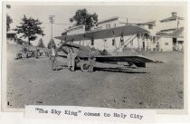 "The Sky King" comes to Holy City, c. 1929