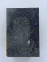 Woman's portrait printing block