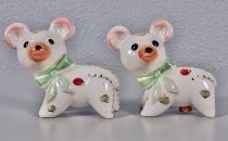 Stuffed bears salt & pepper shakers