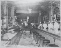 Interior of O'Brien candy store in 1926