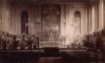 St. Joseph's Church interior, c. 1895