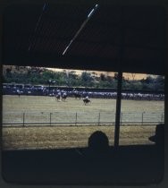 Mounted horseback riders at San Benito County Fairgrounds