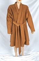 Wool trapeze swing coat