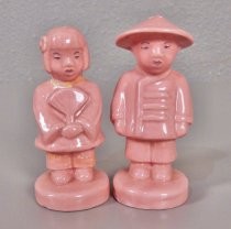 Asian figurines salt & pepper shakers