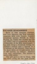 Founder Remembered