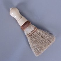 Barber's whisk brush