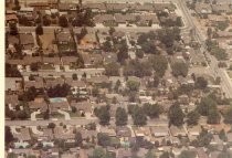 "Meridian No. 57" aerial view of residential neighborhood