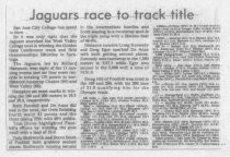 "Jaguars race to track title"