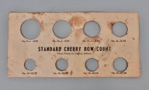 Standard Cherry Row Count cards