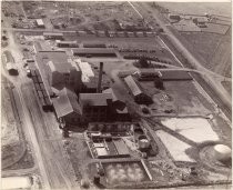Aerial view of Morton Salt plant