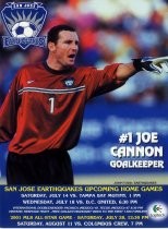 #1 Joe Cannon Goalkeeper