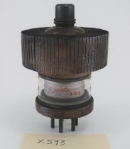 Eimac experimental type X-593 RF tetrode