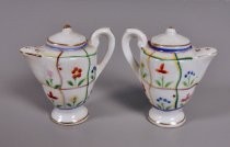 Flowery teapots salt & pepper shakers