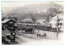 South Pacific Coast Railroad at Los Gatos Depot