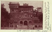 High School, San Jose, Cal., after the earthquake, April 18, 1906. Cost $80,000. Total loss