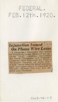 Injunction Issued On Phone Wire Lease