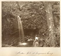 "Miniature Falls at Sempervirens Camp"