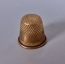 Brass thimble