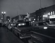 West Santa Clara Street at night, 1962