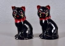 Black cats salt & pepper shakers