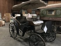 Studebaker wicker carriage