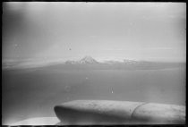 Alaskan mountains from plane, U.S. Air Force planes